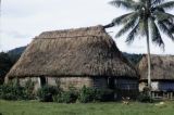 Fiji, thatched-roofed home in Korolevu