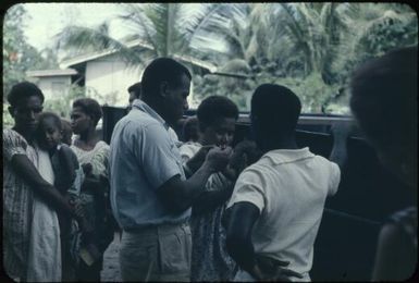 Matupi Island malaria survey (Kairi Fae and Bagelo Vere, Malaria Control Assistants) (4) : Rabaul, New Britain, Papua New Guinea, 1960-1961 / Terence and Margaret Spencer