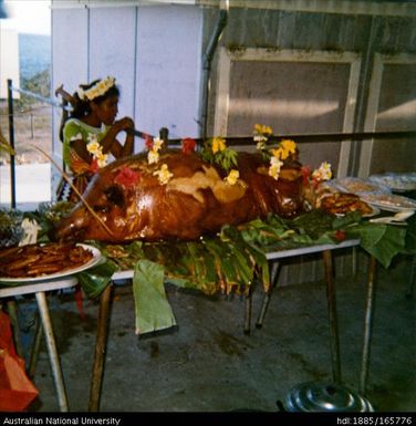 Food prepared for Bartra (celebration)