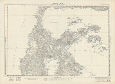 Australian aeronautical map (Sheet A4)