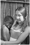 Shelley Schreiner with her namesake, Seri Sika'u, Small Shelley