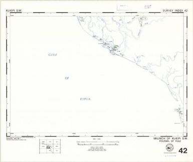 Milinch of ... : fourmil of ... (42 - Fourmil of Yule - Milinch of Kukipi SW)