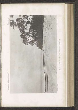 ["Gezicht op Storm island in Fiji", "Western point of Storm island"]