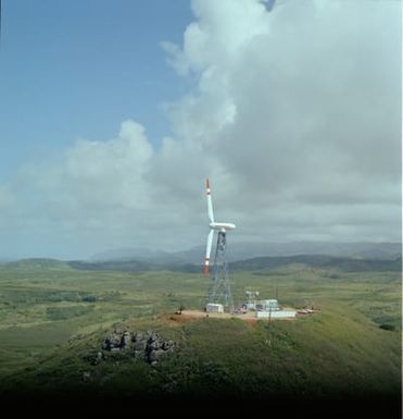 MOD-OA4 WIND TURBINE SITE IN KAHUKU OAHU HAWAII