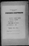 Patrol Reports. West Sepik District, Aitape, 1946 - 1948