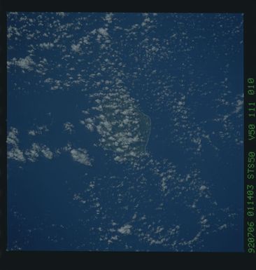 STS050-111-010 - STS-050 - STS-50 earth observations