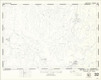 Milinch of ... : fourmil of ... (32 - Fourmil of Huon - Milinch of Selepe NW)