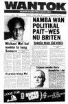 Wantok Niuspepa--Issue No. 0682 (July 23, 1987)