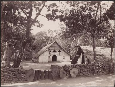 The church at Nerinignam, Motalava, Banks Group, 1906 / J.W. Beattie