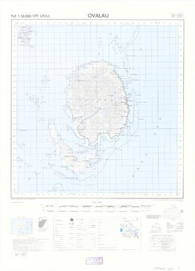 Fiji 1:50,000: Ovalau (Sheet Viti Levu 21)