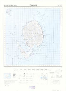 Fiji 1:50,000: Ovalau (Sheet Viti Levu 21)