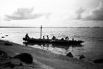 Unloading the vaka .