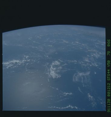 S44-78-066 - STS-044 - Earth observations taken during the STS-44 mission