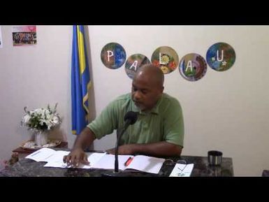 PIO of PPUC John Kintaro, Jr. updates Palau on Water/WasteWater Rates- (08/12/16)