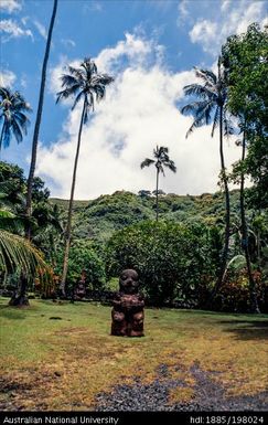 French Polynesia - Tiki statue