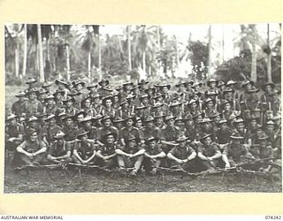 SIAR, NEW GUINEA. 1944-06-23. PERSONNEL OF D COMPANY, 57/60TH INFANTRY BATTALION