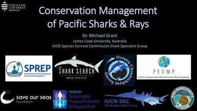 Conservation management of Pacific sharks and rays