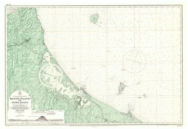 [New Zealand hydrographic charts]: New Zealand. North Island. Mayor Island to Town Point. (Recto 541G)