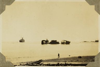 Wreck of the gunboat Adler, 1928