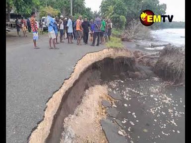 MADANG BOGIA ROAD DAMAGED