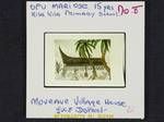 Art by Opu Mariose, 15 years, Kila Kula Primary School, Moveave village house, Gulf District, [Papua New Guinea, 1964?]