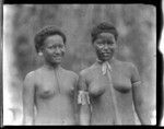 Portrait of girls, Rennell Island