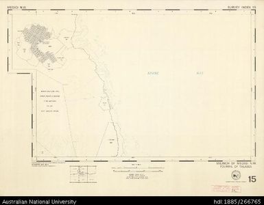 Papua New Guinea, Megigi NW, Survey Index 15, 1:50 000, 1972