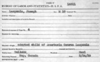 Lasponia, Joseph