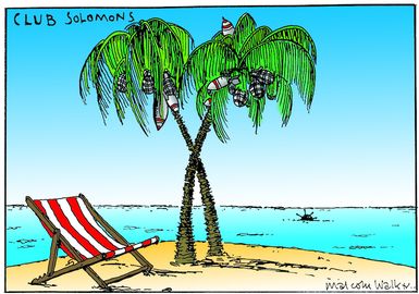 CLUB SOLOMONS. Sunday News, 15 August 2003