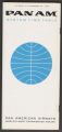 Pan Am system time table, October 27 - November 30, 1968