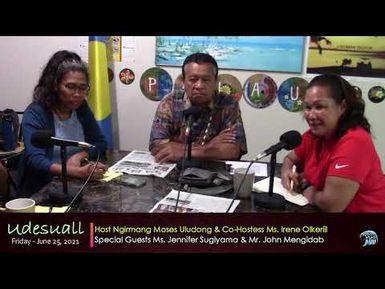 Udesuall Program ft. Jennifer Sugiyama & John Mengidab ( June 25, 2021)