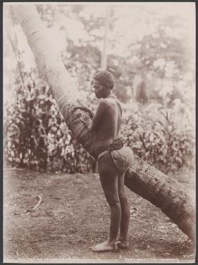 A woman of Vella Lavella, Solomon Islands, 1906 / J.W. Beattie