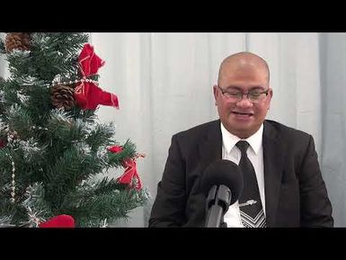 Bishop Sianava Sianava - Christmas Message 2021 - Samoa Capital Radio