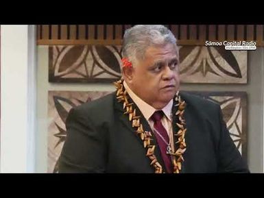 Fa'aopopo atu le tagi 'a le Ali'i Palemia 'e fa'asaga 'i le Ta'ita'i 'o le Itū Agai