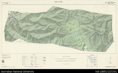 Papua New Guinea, Port Moresby, Preliminary Detail Plot, Series: NMP/62/029, Sheet 5, 1962, 1:50 000