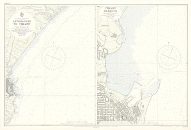 [New Zealand hydrographic charts]: New Zealand - South Island. Approaches to Timaru. (Sheet 6422)