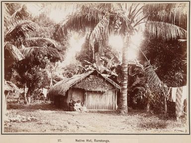 Rarotongan dwelling, 1903