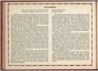 (Text Page) Oklahoma.