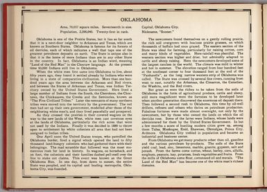 (Text Page) Oklahoma.