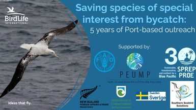 Saving Species of Special Interest from Bycatch: 5 years of Port-based Outreach