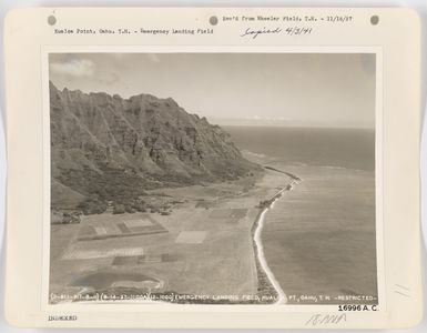 Landing Fields - Hawaii - Oahu Island