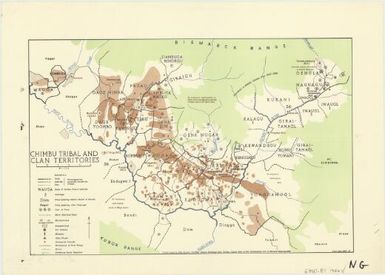 Chimbu tribal and clan territories / ANU