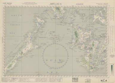 Australian aeronautical map: Cebu (Sheet NC4)