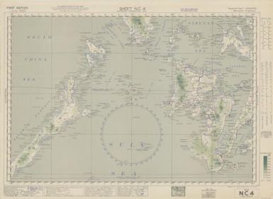 Australian aeronautical map: Cebu (Sheet NC4)