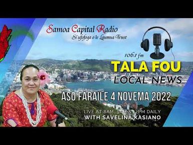 Tala Fou - 4_11_2022 - Samoa Capital Radio