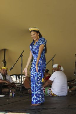 Miss Niue Aetoaroa at Pasifika Festival.