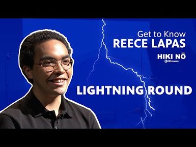 Get to Know Reece Lapas LIGHTNING ROUND CHALLENGE! | HIKI NŌ on PBS HAWAIʻI
