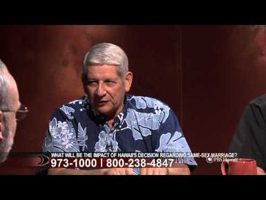What Will Be the Effects of Hawaii's Decision Regarding Same-sex Marriage? | Insights on PBS Hawai'i