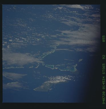 STS065-92-055 - STS-065 - Earth observations taken during STS-65 mission