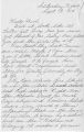 Riffle, A.R., Letter, 1945